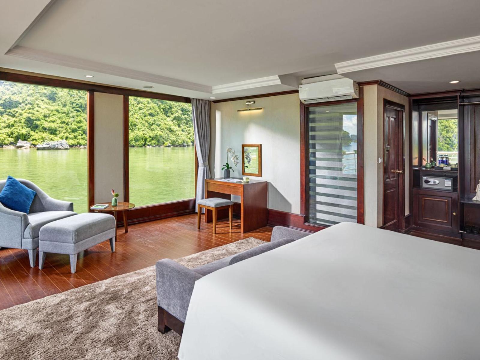 Hotel Lotus Boutique Cruise Hạ Long Exterior foto
